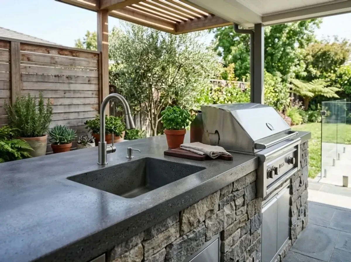 Jensen Concrete Custom concrete countertops