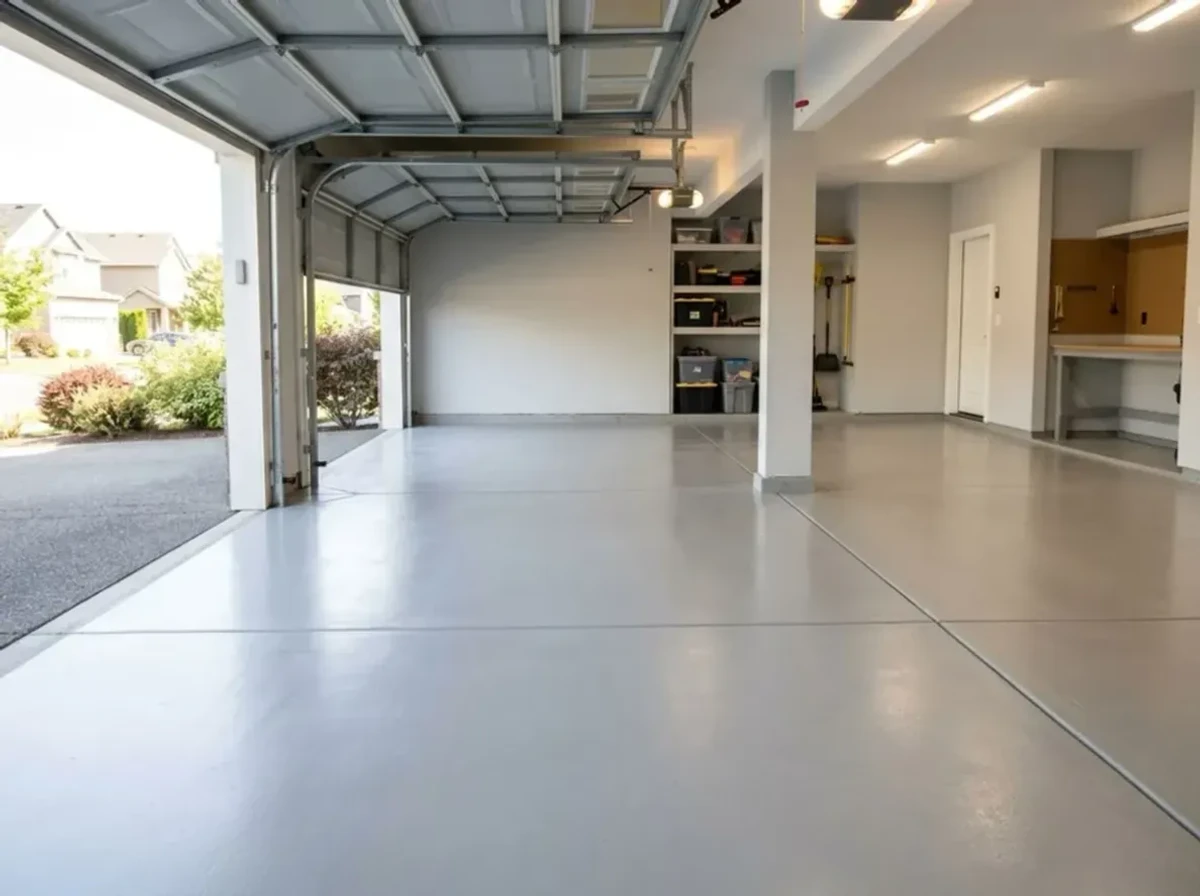 Jensen Concrete Garage Floors by Jensen Decorative Concrete