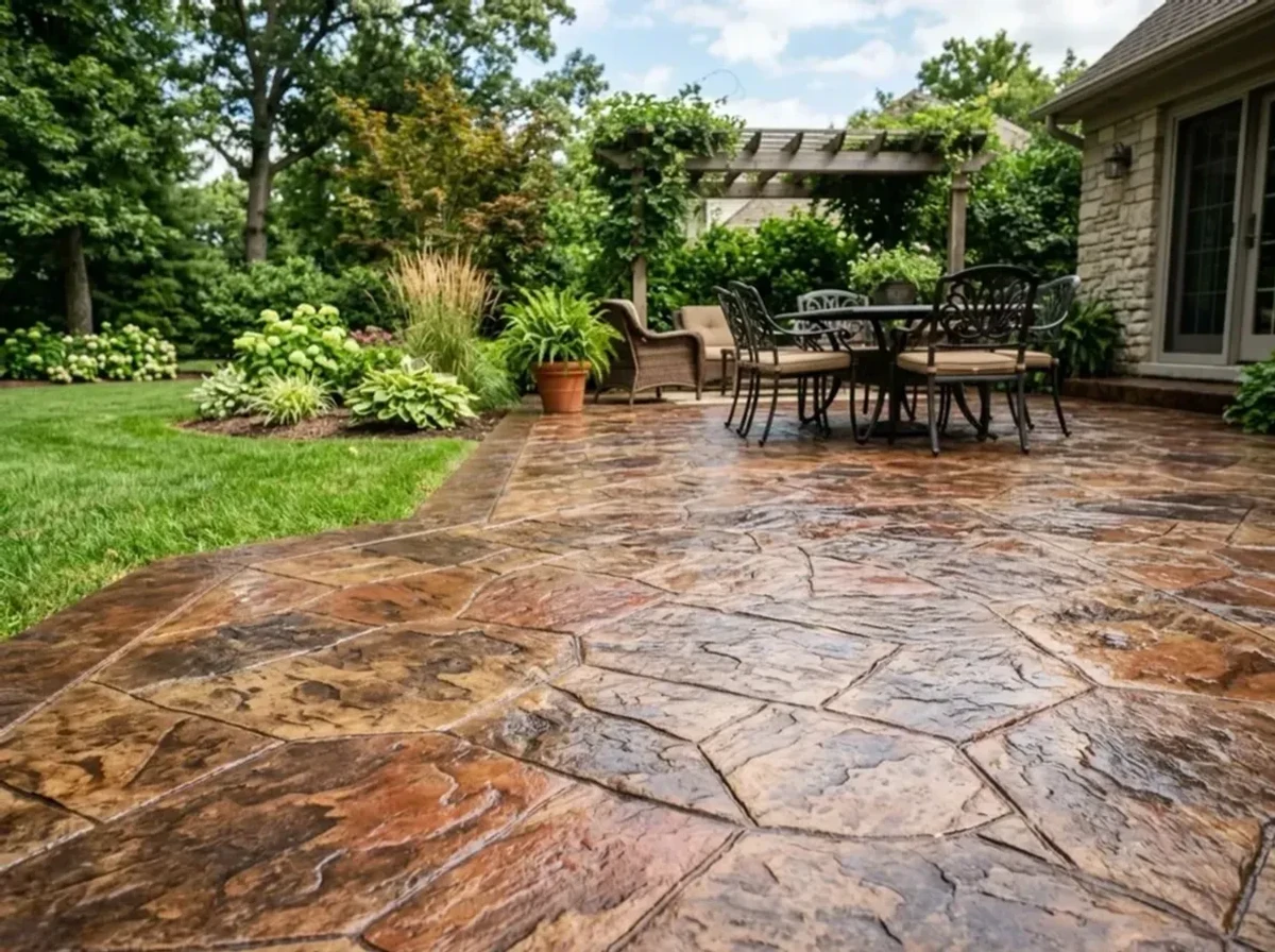 Jensen Concrete Jensen Decorative Concrete finished project