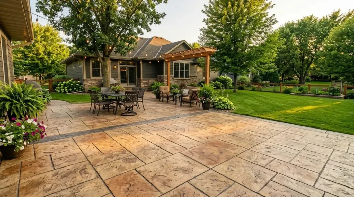Decorative concrete services in Plymouth, MN