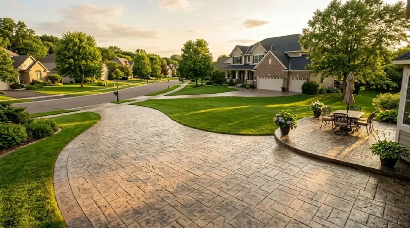 Jensen Concrete Decorative concrete services across the Twin Cities metro area